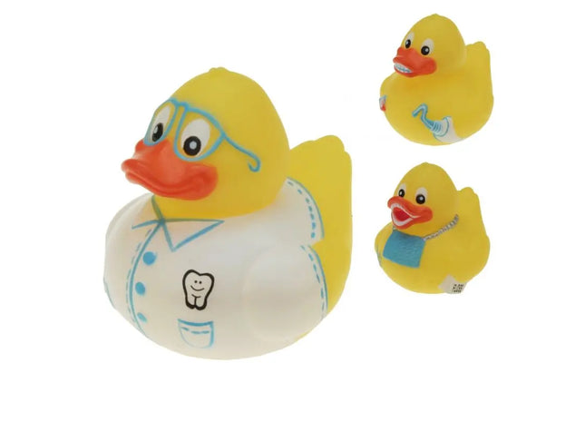 Gummi-Ente Zahnarzt 5cm TK Gruppe® Grosshandel 