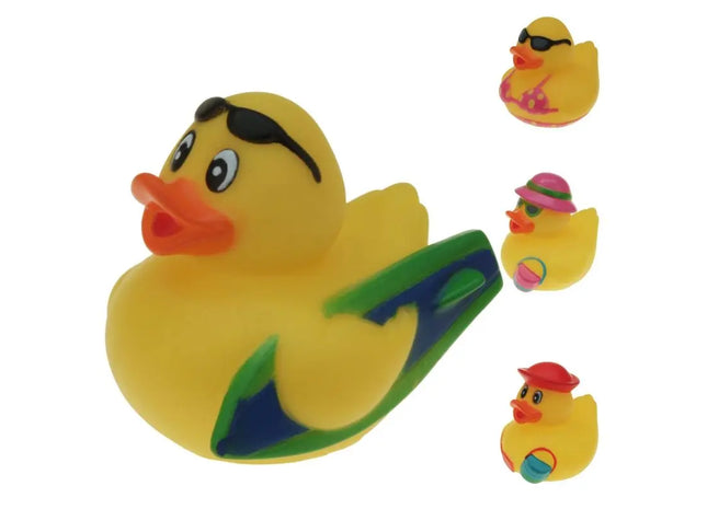 Gummi-Ente "Strand", 5 cm TK Gruppe® Grosshandel 