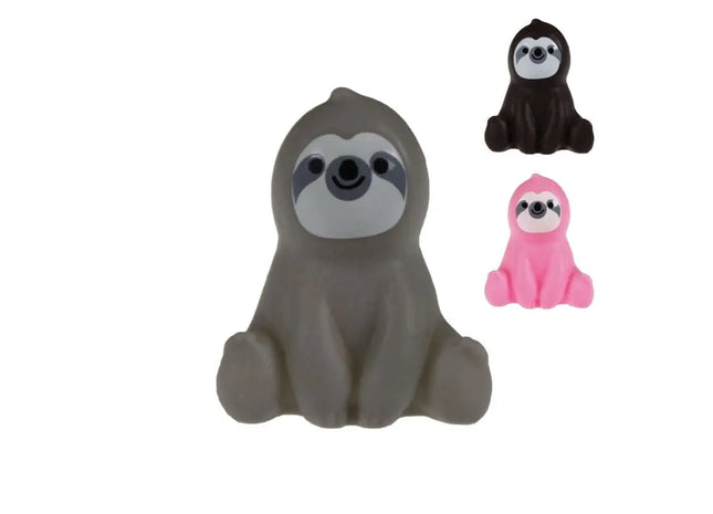 Gummi-Ente im Faultier-Design, 5 cm TK Gruppe® Grosshandel 