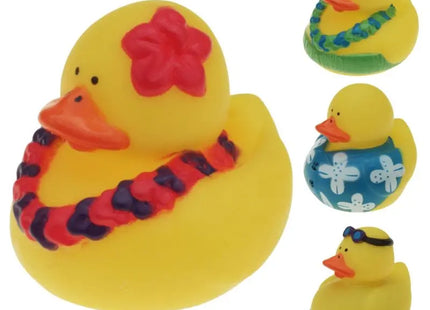 Gummi-Ente im Hawaii-Stil, 5 cm groß TK Gruppe® Grosshandel 