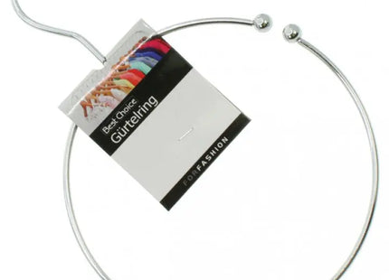 Gürtelring mit Haken für den Kleiderschrank, 16cm Durchmesser - Platzsparende Lösung TK Gruppe® Grosshandel 