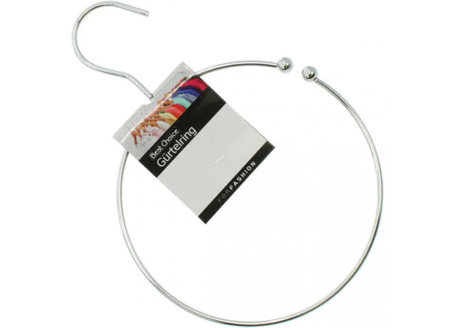 Gürtelring mit Haken für den Kleiderschrank, 16cm Durchmesser - Platzsparende Lösung TK Gruppe® Grosshandel 