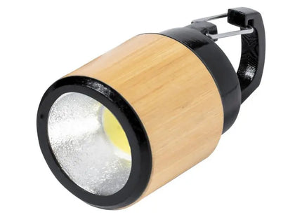 Gus Bambus Taschenlampe - Natur, umweltfreundlich und stilvoll für vielseitige Anwendungen TK Gruppe® Grosshandel 