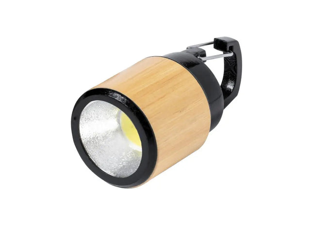 Gus Bambus Taschenlampe - Natur, umweltfreundlich und stilvoll für vielseitige Anwendungen TK Gruppe® Grosshandel 