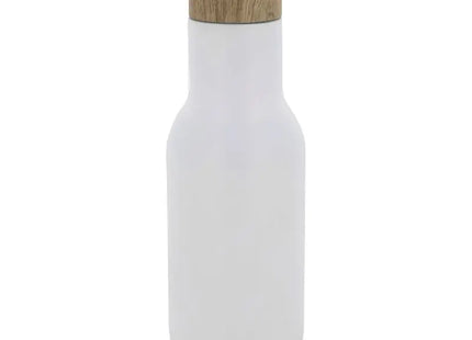 Gustav Trinkflasche, 340ml - Kompakt & Stilvoll, Weiß TK Gruppe® Grosshandel 