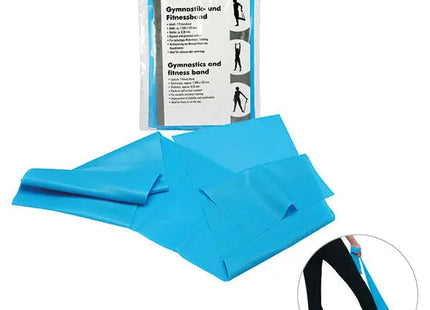 Gymnastik- und Fitnessband in Blau – Vielseitig einsetzbar für Training und Therapie TK Gruppe® Grosshandel 