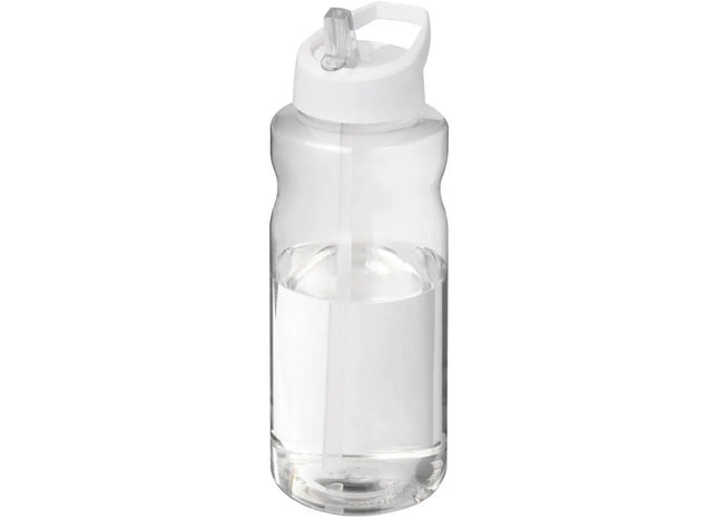 H2O Active Big Base 1L Sportflasche, Ausgussdeckel - Reinweiß TK Gruppe® Grosshandel 