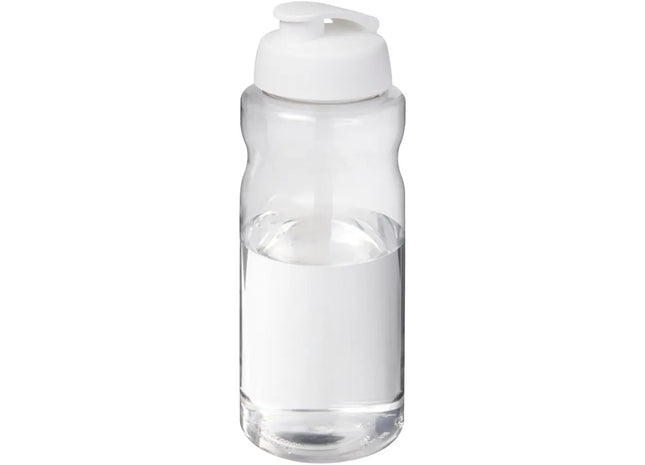 H2O Active Big Base 1L, Sportflasche mit Klappdeckel - Weiß TK Gruppe® Grosshandel 