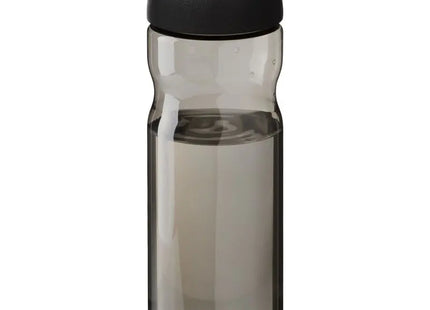 H2O Active Eco Base 650 ml, Charcoal-Schwarz, Sportflasche mit Klappdeckel TK Gruppe® Grosshandel 