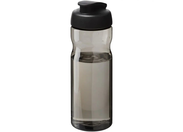 H2O Active Eco Base 650 ml, Charcoal-Schwarz, Sportflasche mit Klappdeckel TK Gruppe® Grosshandel 