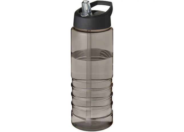H2O Active Eco Treble Sportflasche 750 ml, Stülpdeckel, Schwarz TK Gruppe® Grosshandel 