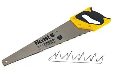 HANDSAGE GEHARTET ZAHN: Robuste Handsäge mit gehärteten Zähnen | Profi-Zugsäge | Präzisions-Holzsäge mit widerstandsfähigen Zähnen TK Gruppe® Grosshandel 