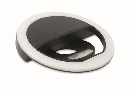 HELIE Selfie-Ringlicht mit Klemme - Schwarz: Optimales Clip-On Licht TK Gruppe® Grosshandel 