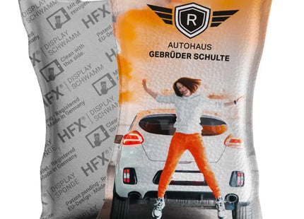 HFX Color Displayschwamm mit individuellem Digitaldruck TK Gruppe® Grosshandel 