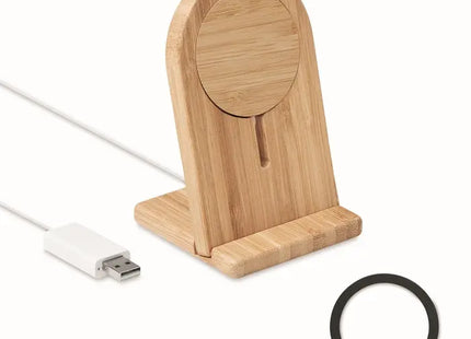 HINTOIS 10W Induktives Ladegerät aus Holz: Energieeffizient und Stilvoll TK Gruppe® Grosshandel 