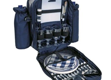 HYDE PARK Blauer Picknickrucksack - Komfortabel & Geräumig TK Gruppe® Grosshandel 