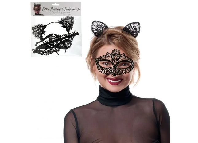 Haarreifen-Set "Kitty" TK Gruppe® Grosshandel 