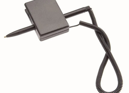 Haftklammer & Kugelschreiber Kombi in Schwarz: Praktisches Schreibwerkzeug für den Alltag TK Gruppe® Grosshandel 