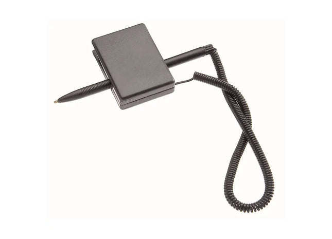 Haftklammer & Kugelschreiber Kombi in Schwarz: Praktisches Schreibwerkzeug für den Alltag TK Gruppe® Grosshandel 