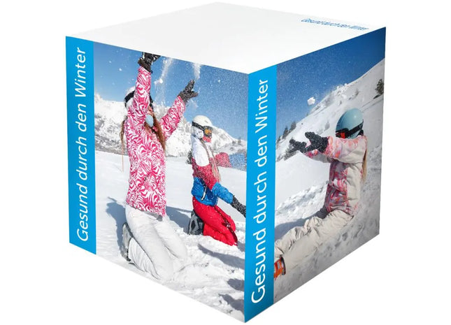 Haftquader 68x68x68 mm, Selbstklebende Notizzettel, Ideal für Büro & Schule TK Gruppe® Grosshandel 