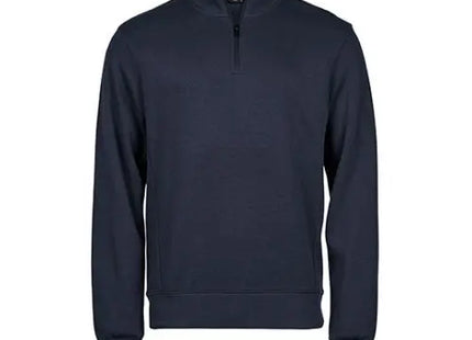 Halber Reißverschluss-Pullover aus geripptem Interlock – Modern und Praktisch TK Gruppe® Grosshandel 