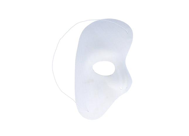 Halbgesichtsmaske Weiß, Atemschutzmaske, Staubfilter, Verstellbar TK Gruppe® Grosshandel 