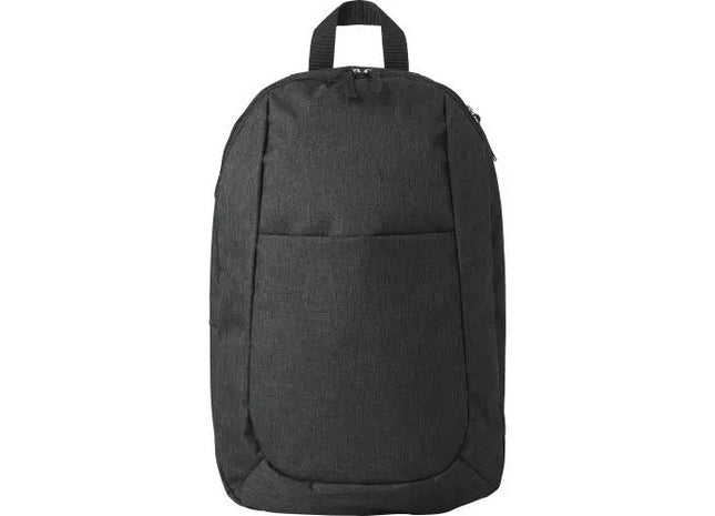 Haley Schwarzer Rucksack aus Polyester – Robust und Trendig TK Gruppe® Grosshandel 