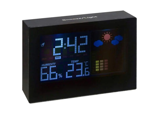 Halima Kunststoff-Wetterstation: Präzise Wettervorhersage in einem robusten, zuverlässigen Gehäuse TK Gruppe® Grosshandel 