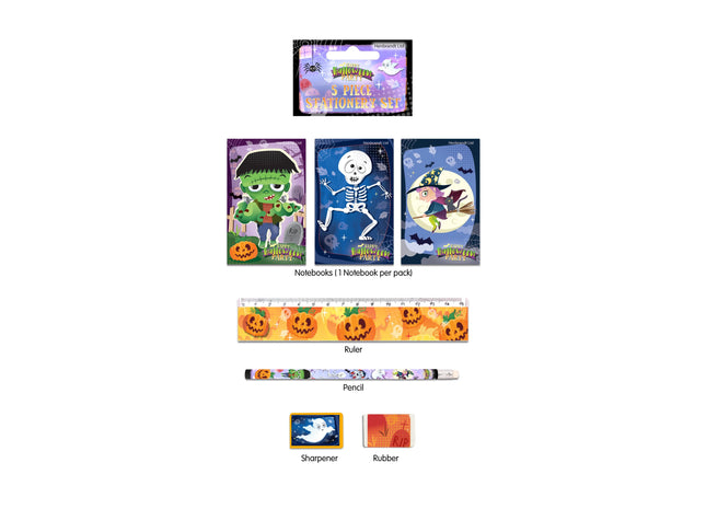 Halloween-Bastelset, 5-teilig TK Gruppe® Grosshandel 