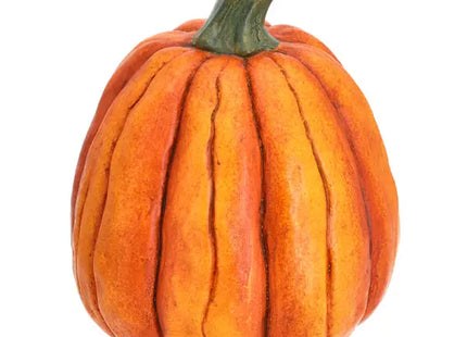 Großer Deko-Kürbis – Design 2, Herbst/Halloween-Deko, ca. 26x31cm TK Gruppe® Grosshandel 