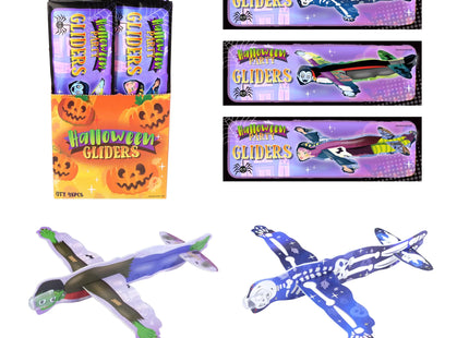 Halloween Gleiter 17cm - 4 verschiedene Designs, lustiges Partyspielzeug TK Gruppe® Grosshandel 