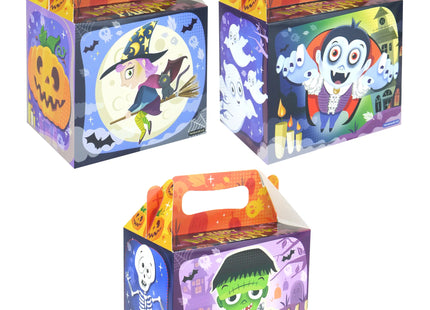 Halloween-Lunchbox 14L x 9,5B x 12H cm – 3 verschiedene Designs, ideal für Kinder TK Gruppe® Grosshandel 