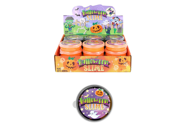 Halloween Schleim 40g 7cm x 2cm - Verschiedene Farben, Grusel-Spielzeug TK Gruppe® Grosshandel 