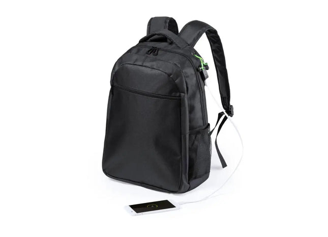 Halnok Rucksack in Elegantem Schwarz – Robust & Stilvoll für den Alltag TK Gruppe® Grosshandel 
