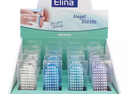 Hand scrubbing brush in packaging 9cm, mixed color variety TK Gruppe® Grosshandel 