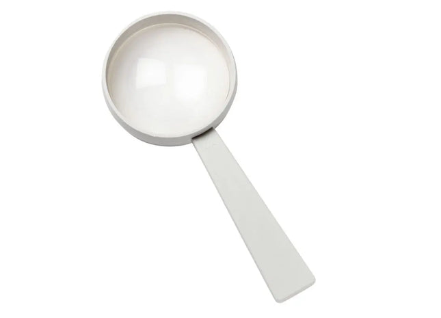 Handle Stiellupe 4x Vergrößerung in Weiß – Hochpräzise & Benutzerfreundlich TK Gruppe® Grosshandel 