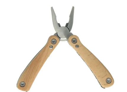 Handliches Holz-Multitool: Kleines Multifunktionswerkzeug aus Naturholz TK Gruppe® Grosshandel 
