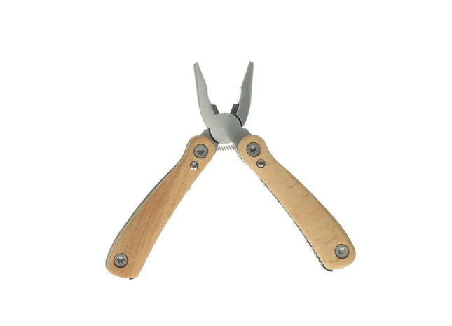 Handliches Holz-Multitool: Kleines Multifunktionswerkzeug aus Naturholz TK Gruppe® Grosshandel 