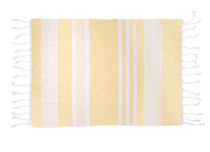 Sagaform Ella Hamam-/Handtuch 50x70cm - Gelb: Weich, Saugfähig, Vielseitig TK Gruppe® Grosshandel 