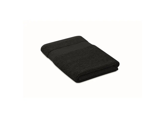 Handtuch Organic Cotton PERRY - Schwarz – Luxuriös, saugfähig und nachhaltig TK Gruppe® Grosshandel 