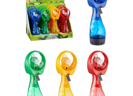 Handventilator mit Sprühfunktion – 20cm, tragbar, 4 Sprühmodi TK Gruppe® Grosshandel 