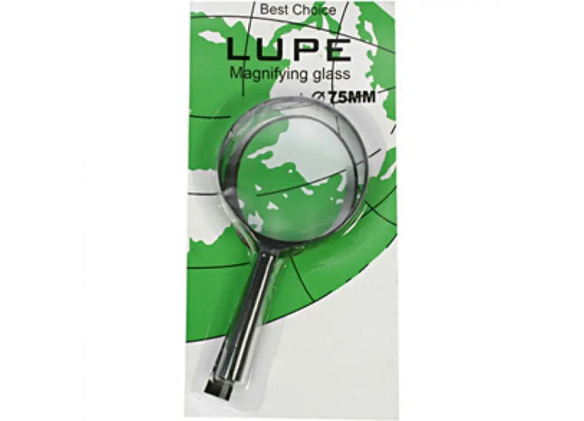 Handy Magnifier 14.8 x 8cm Mounted on Card TK Gruppe® Grosshandel 