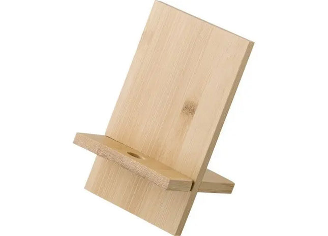 Handyhalter aus Bambus Margarita – Nachhaltiger und stilvoller Telefonständer, Bambus TK Gruppe® Grosshandel 