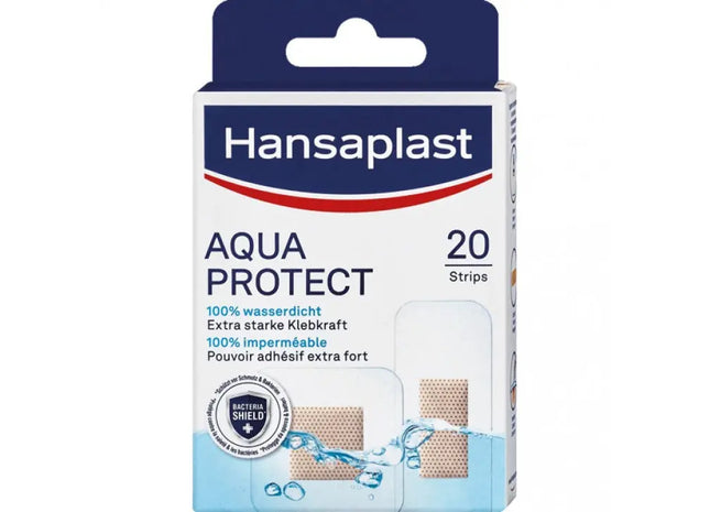 Hansaplast Aqua Protect 20 Wasserfeste Pflasterstreifen - Langlebiger Schutz bei Nässe TK Gruppe® Grosshandel 