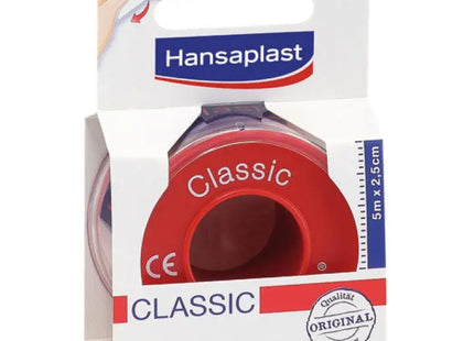 Hansaplast Fixation Plaster Tape, 5m x 2.5cm, Robust & Flexible Support TK Gruppe® Grosshandel 