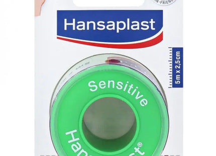 Hansaplast Sensitiv Fixierpflaster 5m x 2,5cm - Sanftes Haftpflaster für Empfindliche Haut TK Gruppe® Grosshandel 