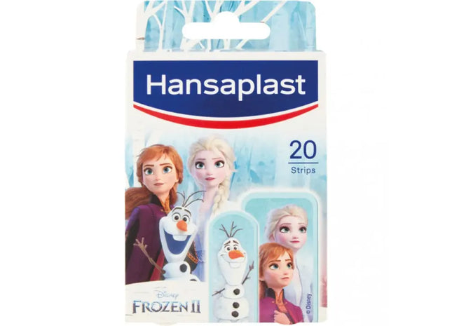 Hansastrip 20-Pack Junior Frozen-Themed Bandages - Fun Kids First Aid, 100 Characters TK Gruppe® Grosshandel 