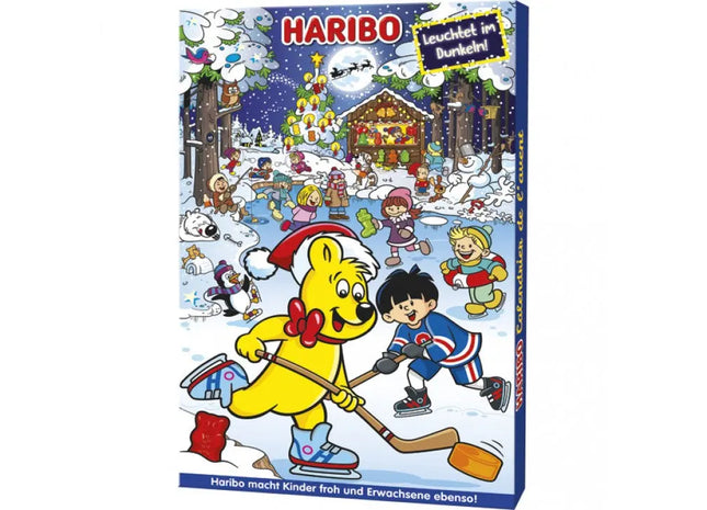 Haribo Adventskalender, 300g - 10 verschiedene Sorten Gummibonbons TK Gruppe® Grosshandel 