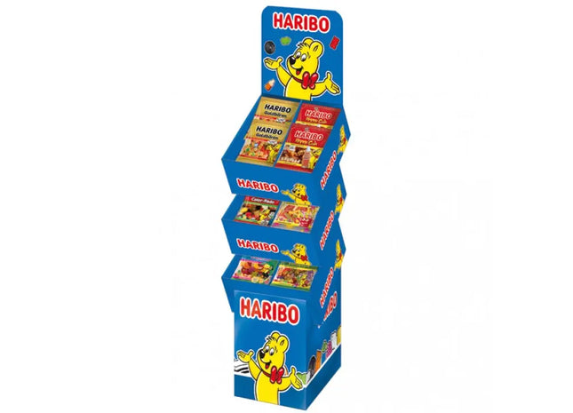 Haribo Assorted Candy Pack 175g: 109-Piece Display, Sorted 6 Times - Variety Sweet Treats TK Gruppe® Grosshandel 