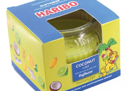Haribo Duftkerze Kokosnuss-Limette, 85g – Tropisches Aromaerlebnis TK Gruppe® Grosshandel 
